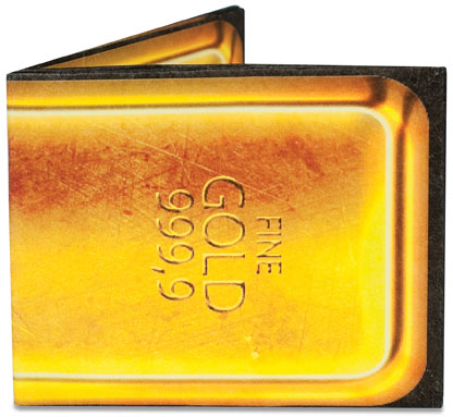 DynoMighty Neuništivi novčanik Zlatna poluga  DY-618