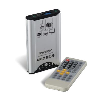 Prestigio DivX, MP3,  WMA,  XviD, JPEG player