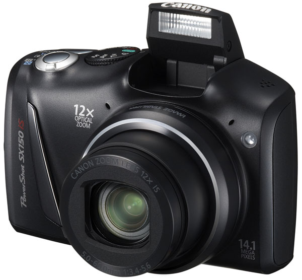 Canon PowerShot SX150 IS Black Kompaktni Digitalni Fotoaparat