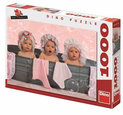 Puzzle 1000 kom Bebe u kadi 531789