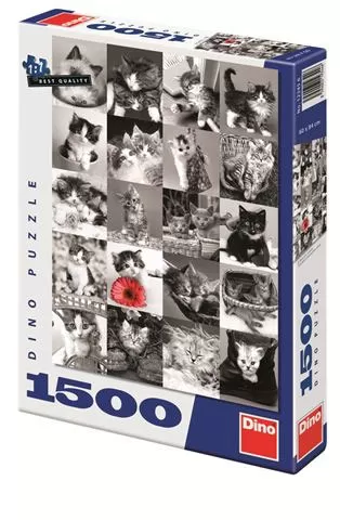 Puzzle 1500 kom Mačke 551275