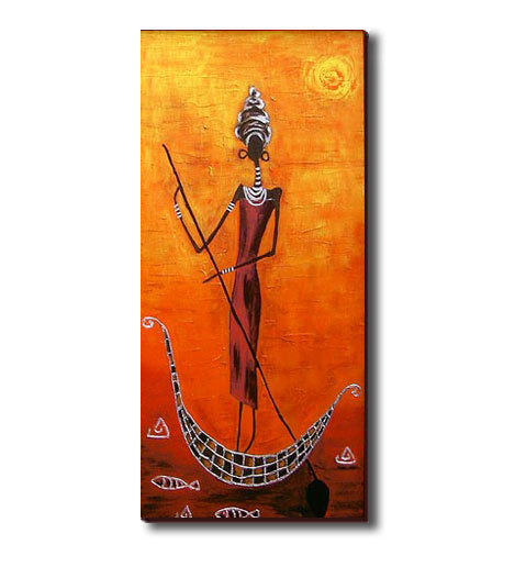 Black Girl on Ship 2 - D. Wagner - 30/70 DA