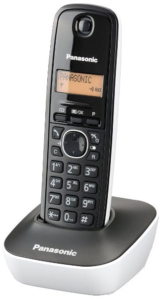 Bežični fiksni telefon Panasonic KX-TG1611FXW