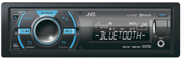 JVC Bluetooth USB autoplejer KD-X50BTEY