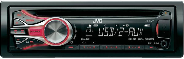 JVC USB autoplejer KD-R431EY