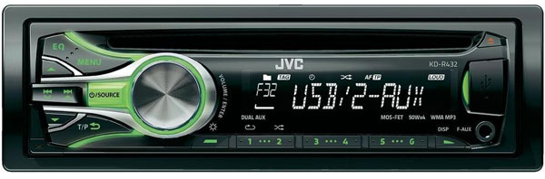 JVC USB autoplejer KD-R432EY