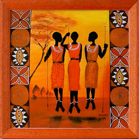 African Girls I - 1137 - 33/33 E-3 L/P