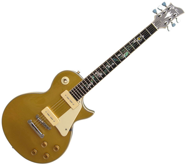 Jay Turser JT-220D Serpent Gold Top Električna Gitara