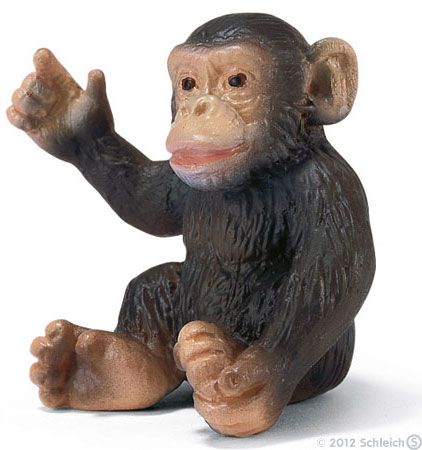 Schleich Divlje Životinje - Šimpanza, mladunče 14192