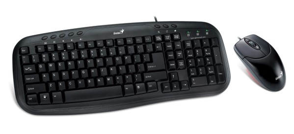 Genius KM-200, multimedijalna tastatura i miš, PS2