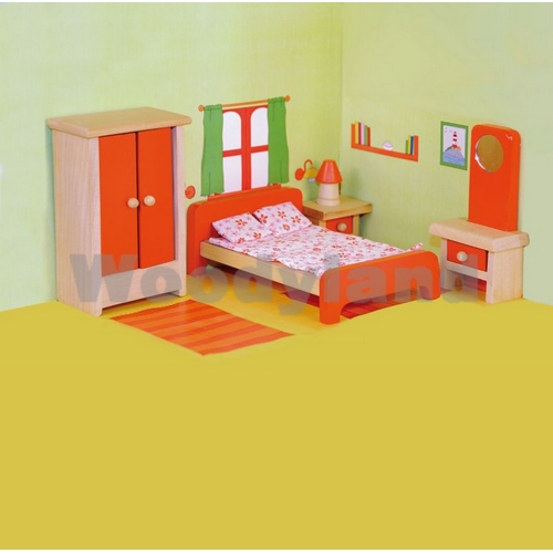 WoodyLand Nameštaj za spavaću sobu za kućicu 90612