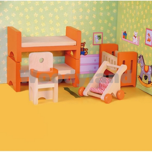 WoodyLand Nameštaj za dečiju sobu za kućicu 90613