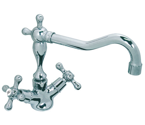 Nostalgija stojeća baterija sa pokretnim ROMA izlivom N22101 - Image 1