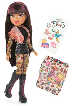 Bratz Lutka Totally Tatoo Yasmin 514855