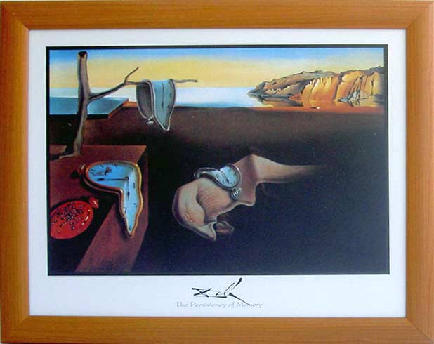 Salvador Dali - The Persistence of memory - 40/50 E3 EP