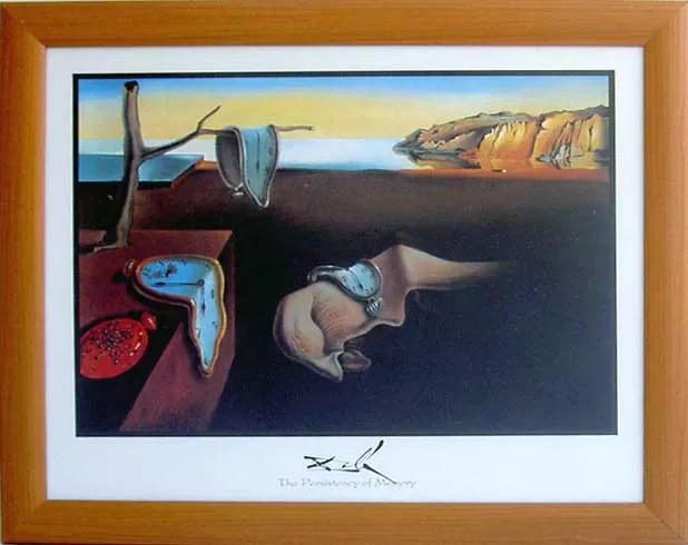 Salvador Dali - The Persistence of memory - 40/50 E3 EP