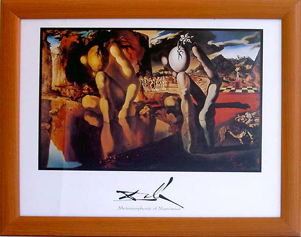 Salvador Dali - Metamorphosis of Narciussius - 40/50 E3 EP