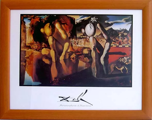 Salvador Dali - Metamorphosis of Narciussius - 40/50 E3 EP