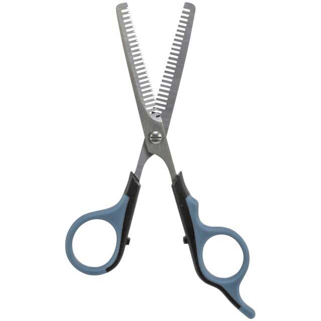 Makaze za proređivanje krzna pasa, mačaka i drugih ljubimaca, dvostrane Trixie 2355