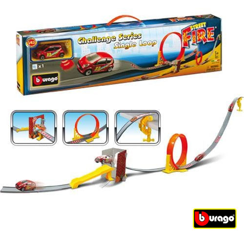 Bburago Trkačka staza sa lupingom Set Single Loop BU30069