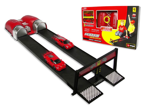 Bburago Ferrari Trkačka staza za autiće i ispaljivač 1:43 BU31205