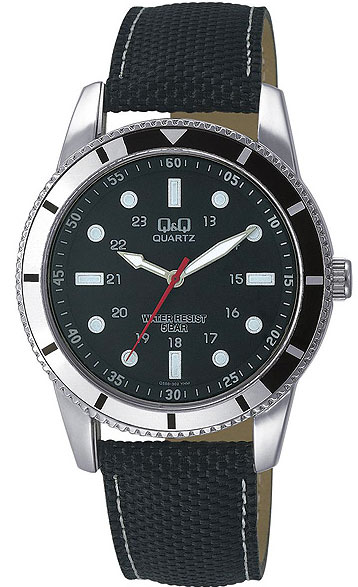 Q&Q Muški Ručni Sat sa Kožnom Narukvicom Q556J302Y - Image 1