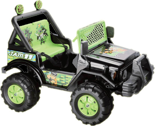 Džip na akumulator - 301 crni