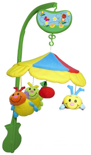Biba Toys Vrteška za krevetac - bubice 6060286
