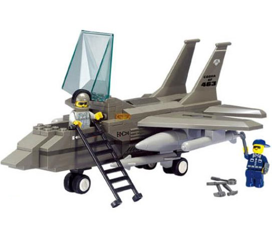 Sluban Kocke Borbeni Avion 142 kom 6270318