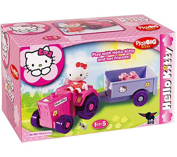 PlayBIG Kocke Hello Kitty Mini Set Traktor 6030937