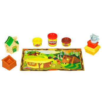 Hasbro Play-doh plastelin set Bajke - Tri praseta 24396