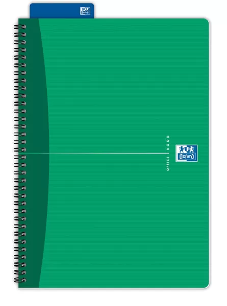 Sveska Oxford Office Essentials A4+ kvadratići Green 06XO131