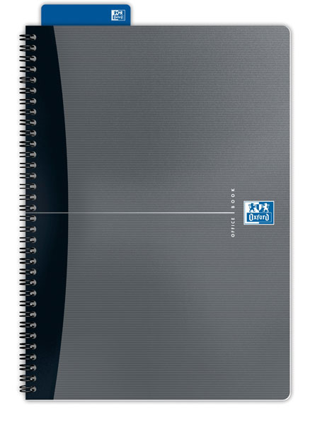 Sveska Oxford Office Essentials A4+ linije Grey 06XO132