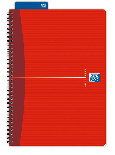 Sveska Oxford Office Essentials A4 linije 06XO142 Red