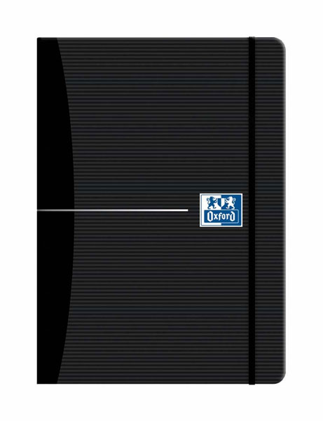 Sveska Oxford Office Signature for men A5 kvadratići 06XO751 Smart Black