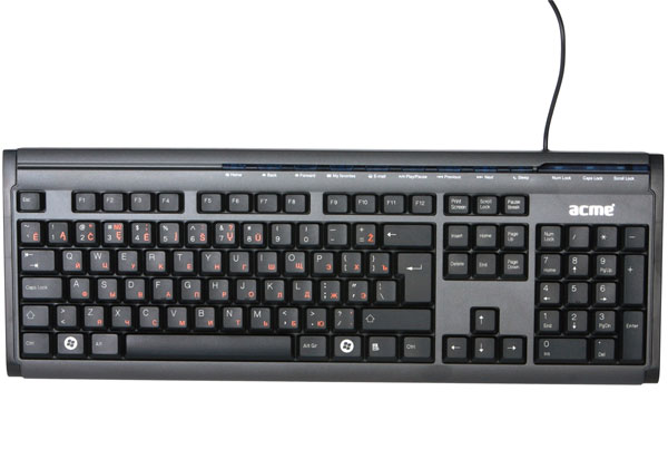 Acme Tastatura KM03 Grey SRB USB 03KAKM03
