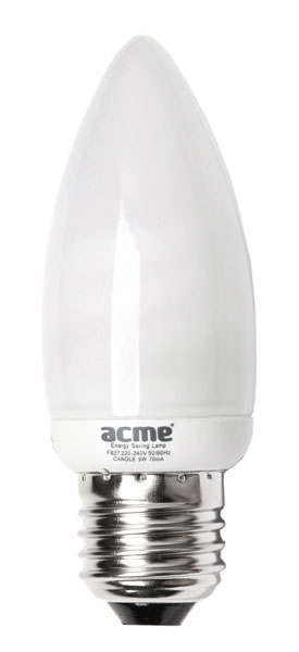 Acme Štedljiva sijalica Candle E27 9W 8000h 14ESC9WE27 - Image 1