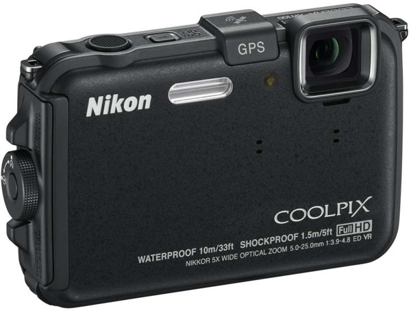 Nikon Coolpix Vodootporni fotoaparat AW100 Crni 16671