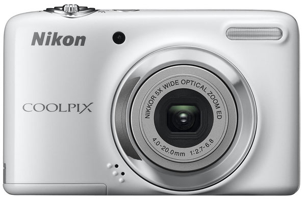 Nikon CoolPix L25 digitalni fotoaparat Beli 16773