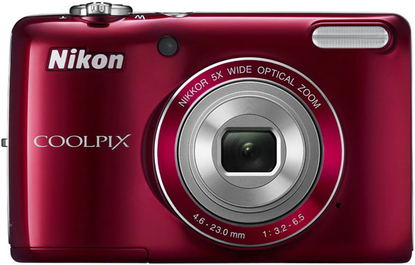 Nikon CoolPix L26 digitalni fotoaparat Crveni 16771
