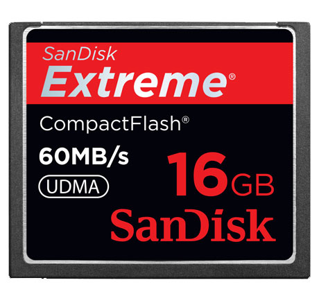 SanDisk Compact Flash Kartica CF 16GB Extreme 60MBs 66404