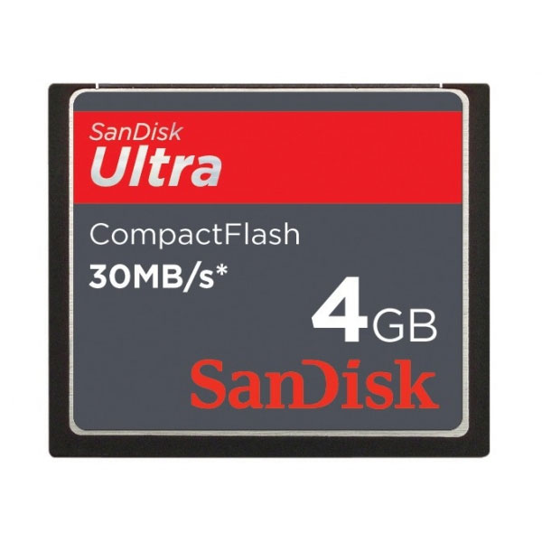 SanDisk CF 4GB Ultra II, 30 MB/s 66126