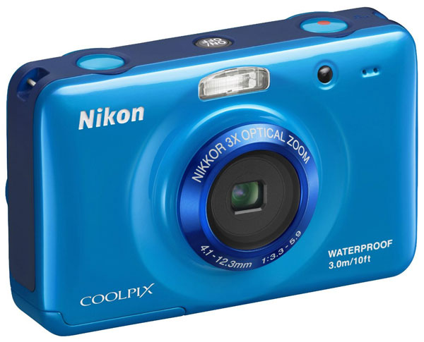 Nikon Digitalni Fotoaparat CoolPix S30 Plavi 16798