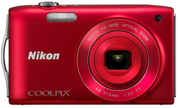 Nikon Digitalni Fotoaparat CoolPix S3200 Crveni 16904