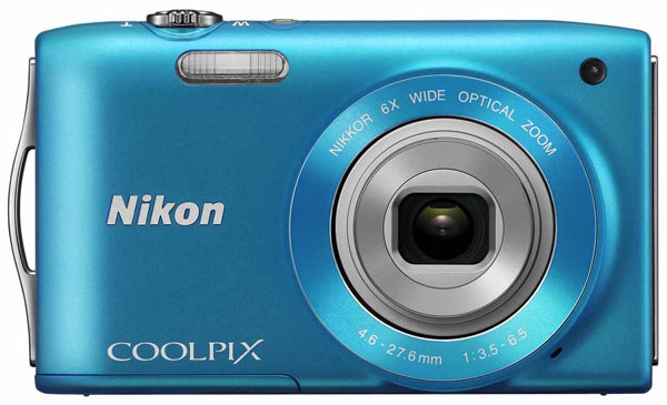 Nikon Digitalni Fotoaparat CoolPix S3200 Plavi 16905