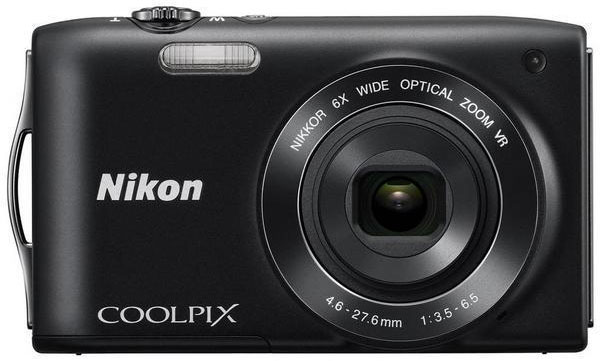 Nikon Digitalni Fotoaparat CoolPix S3300 Crni 16786