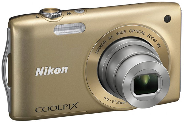 Nikon Digitalni Fotoaparat CoolPix S3300 Zlatni 16788/16622