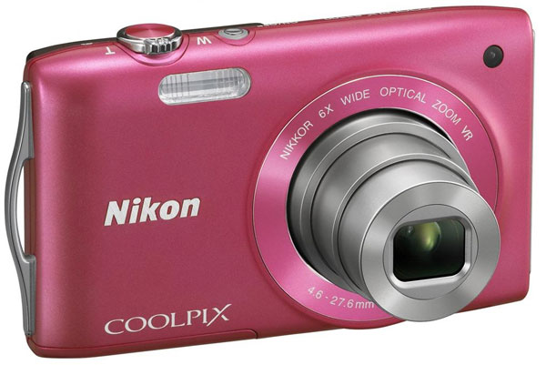 Nikon Digitalni Fotoaparat CoolPix S3300 Pink 16790
