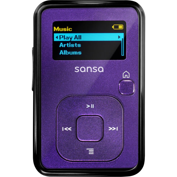 SanDisk MP3 Player Sansa Clip 4GB FM indigo  66780
