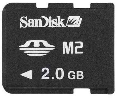 SanDisk MS 2GB M2 Micro bez adaptera 66382